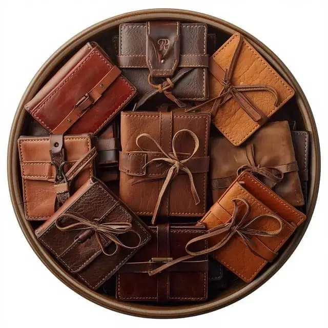 Handcrafted Leather Wallets and Journals for Global Export