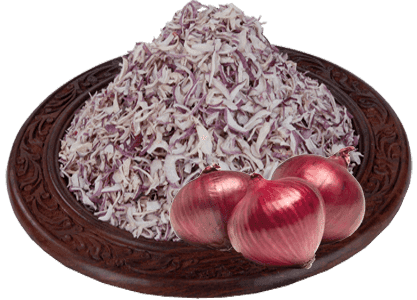 Dried Red Onion Shreds for International Food Trade