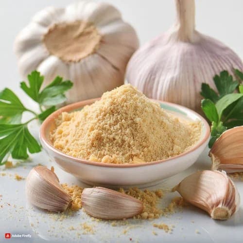 Dehydrated garlic powder