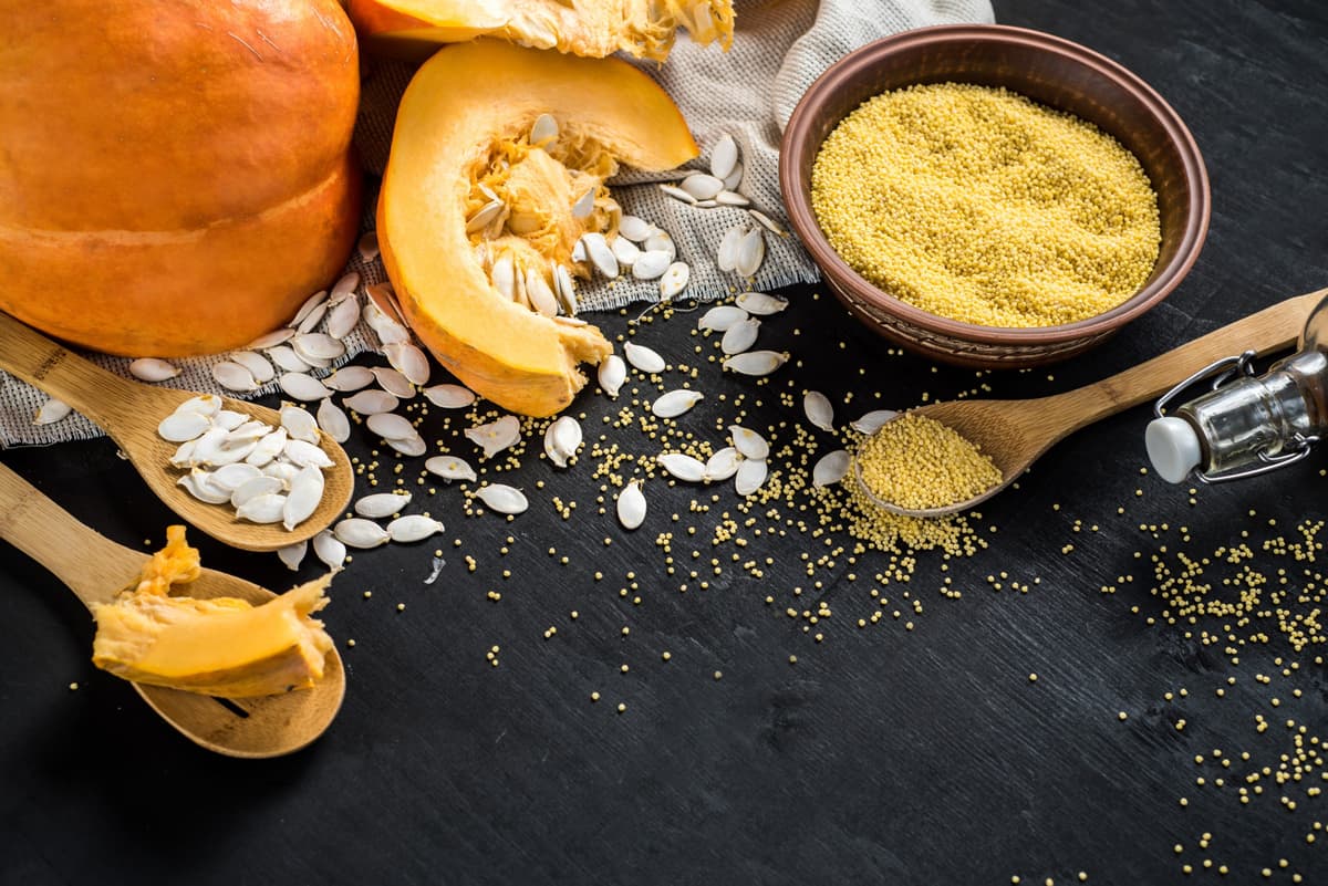Dehydrated pumpkin powder